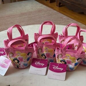 Disney‎ Princess Pink canvas mini Tote Collection